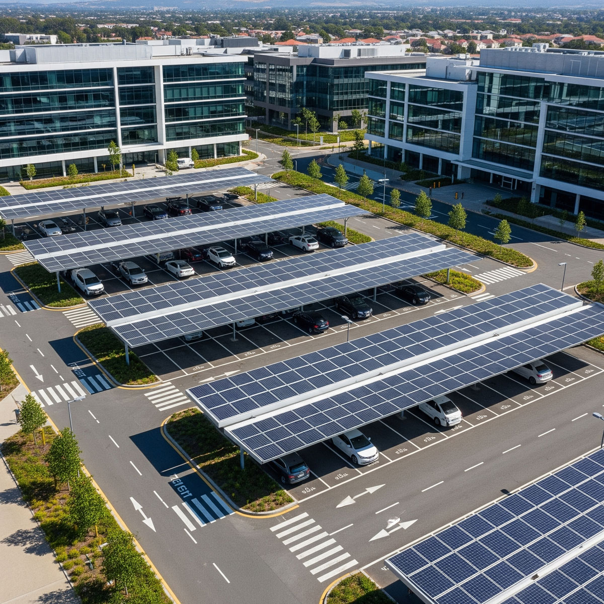 Solar Carports for UK Business